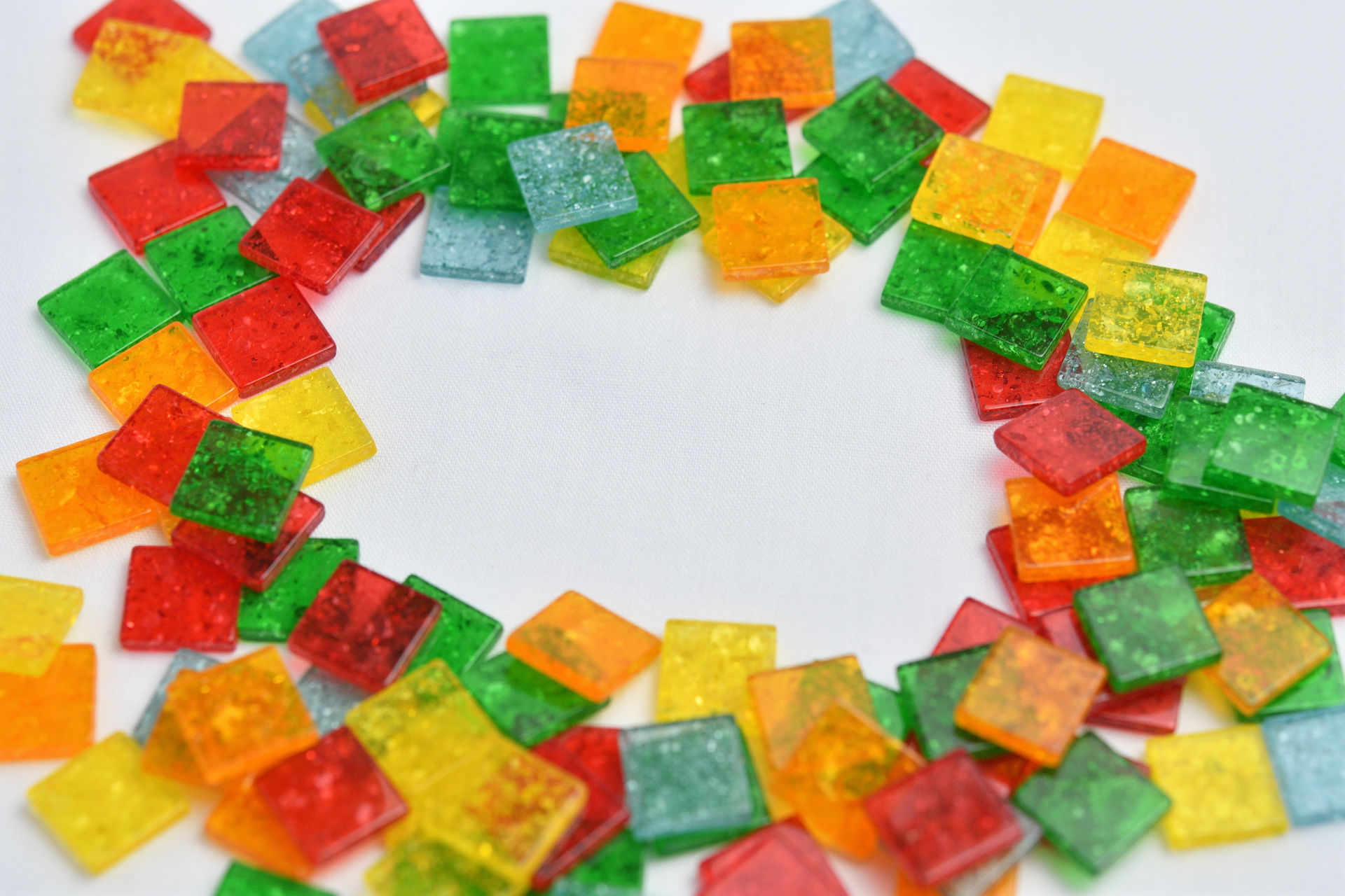 カラフルなプラバン