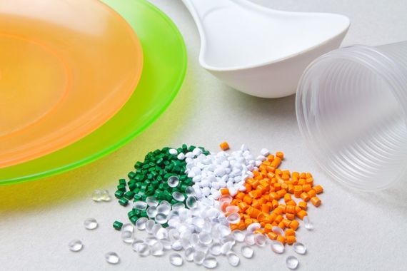 カラフルなプラスチック